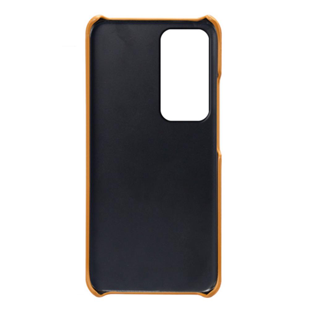 For Oppo Reno12 5G (Global) Case Dual Card Slots PU Leather+Hard PC Phone Cover