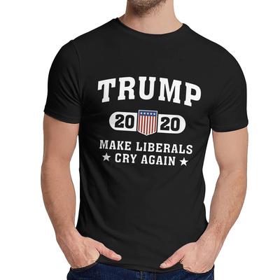 Anime Trump Make Liberals Cry Again Tee Shirt For Men Crazy Great T Shirt Classic