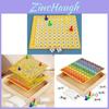 Wooden Multiplication Board Game With Magnetic Tiles For Kids Educational Fun