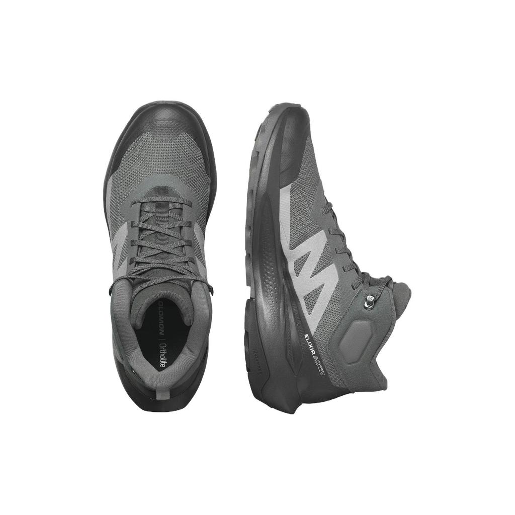 SALOMON Elixir Activ Mid GORE-TEX Magnet Sharkskin Men Sneakers Grey Phantom L47456800