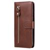 For Samsung Galaxy S25 Edge Case Zipper Wallet Calf Texture PU Leather Phone Cover
