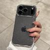 Luxury Bling Glitter Silicone Clear Phone Case For iPhone 17 Air 17Pro 16 15 14 Plus 13 12 17 Pro Max Transparent Soft TPU Cover
