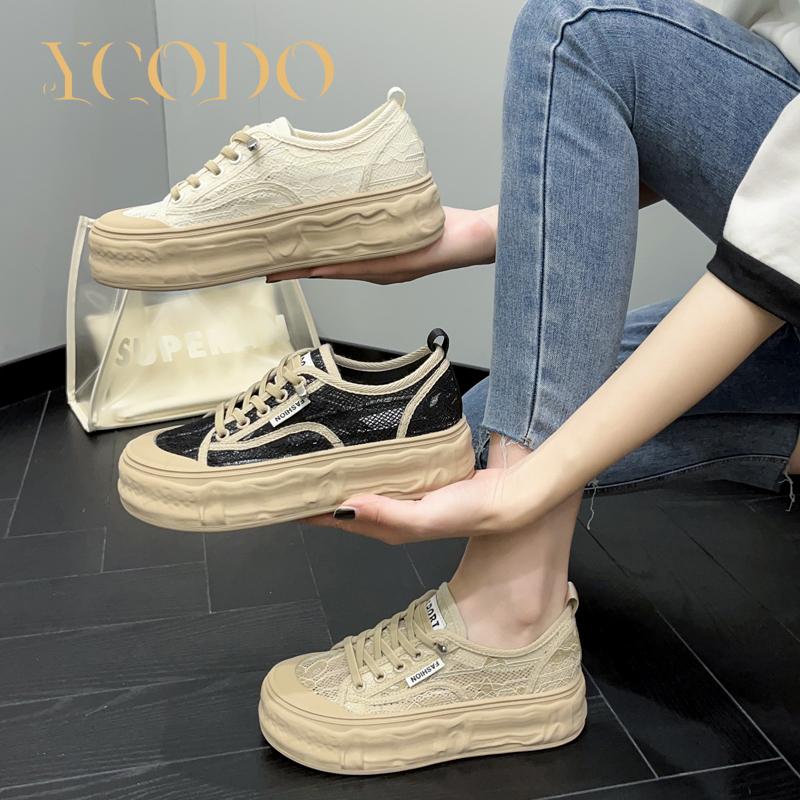 Chaussures d'été en maille élastique pour femmes et filles, respirantes, confortables, à la mode