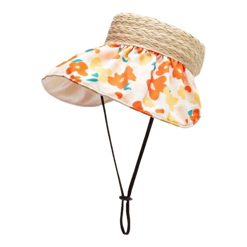 Mini Balabala Girls Summer Printed Woven Sun Hat 160