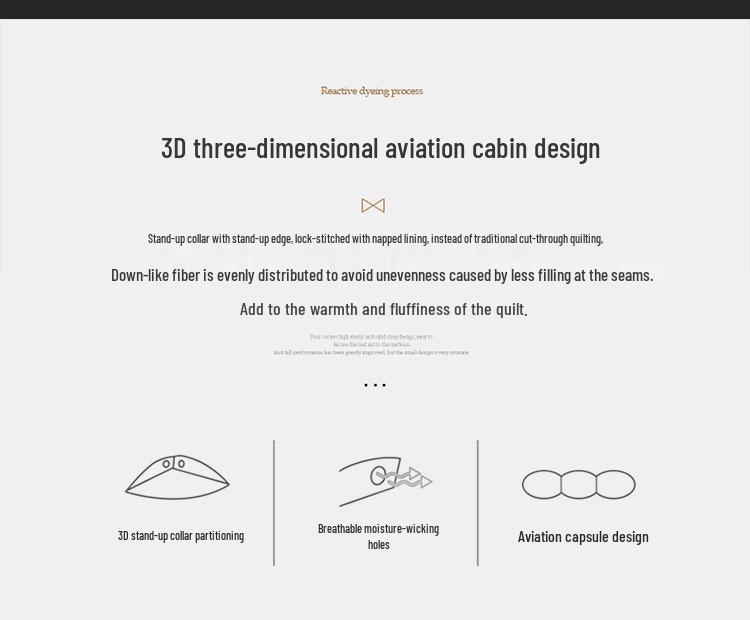 Five-Star Hotel Down Alternative Spring/Autumn Quilt - Washed Cotton