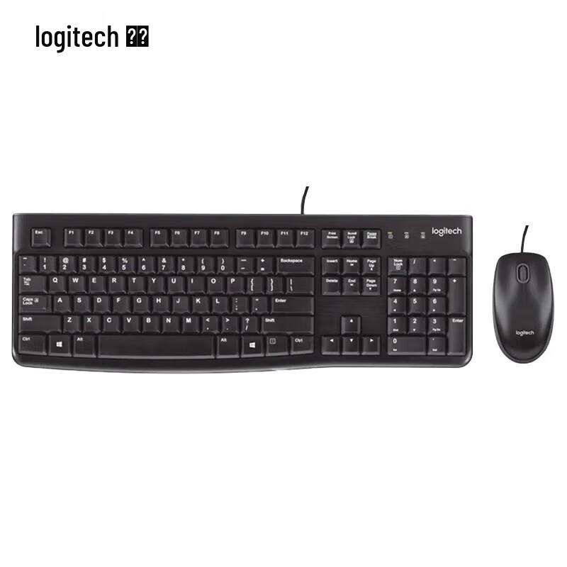 

Logitech MK121P Wired Keyboard and Mouse Combo