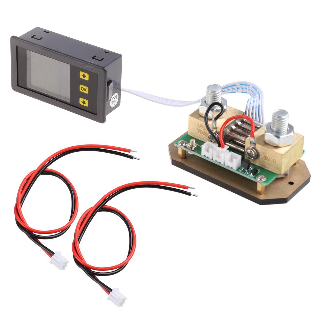 Mini Multifunctional Meter Voltage Current Meter Battery Coulomb Meter Capacity Capacity Power Running for Time Display