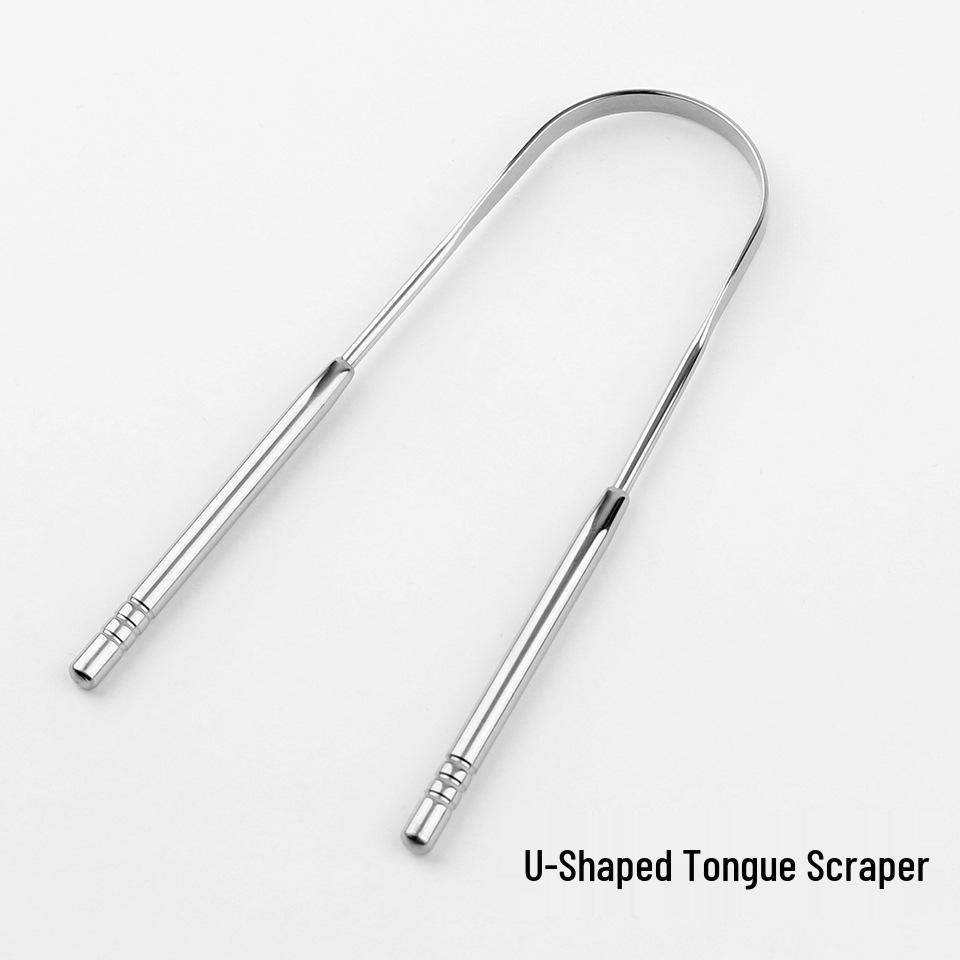 Stainless Steel Tongue Scraper and Cleaner Tool