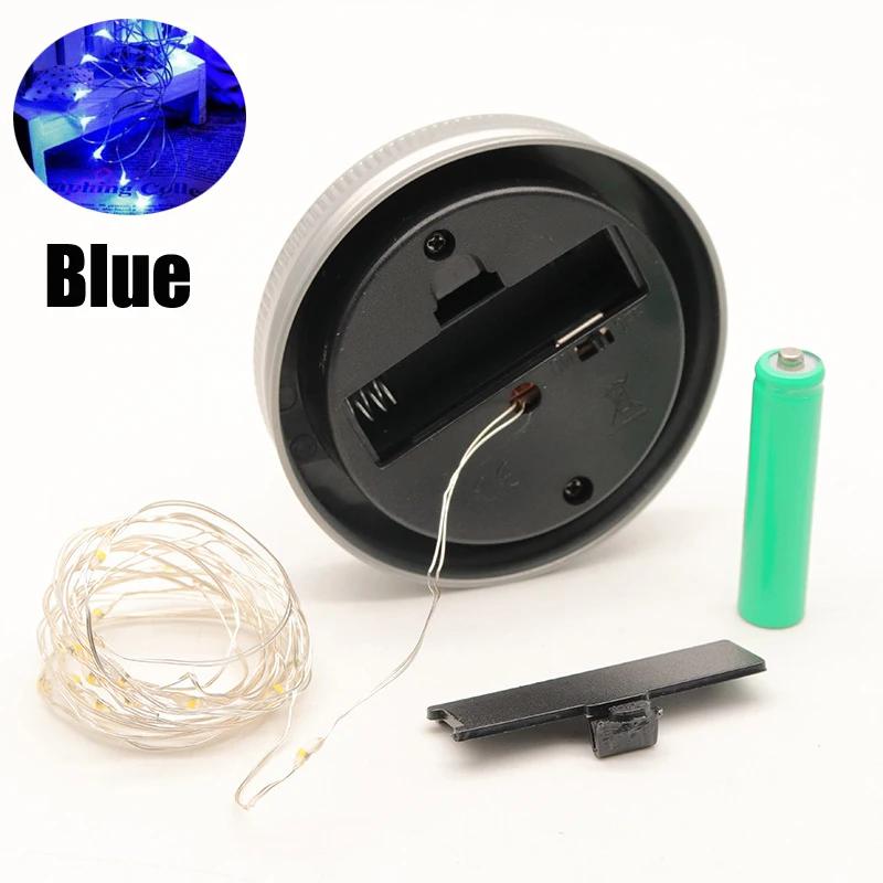 Solar Led Bottle Light Cap Outdoor Colorful Led Tinsel Garden Fairy Lights Garland Waterproof Wedding Christmas Holiday Decor