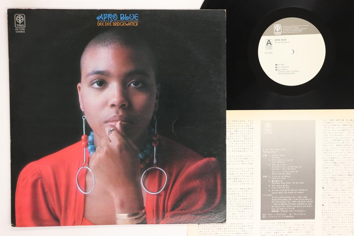 

LP Record DEE DEE BRIDGEWATER Afro Blue PA7095 TRIO 1974 Japan Jazz Used