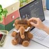 Peluche Mammut Orso Statuetta Bambola Portachiavi Ornamento