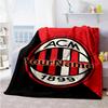Ac Milan Customize Your Name Blanket Lightweight Personalized Blanket Warmthful Decor Great for Picnics Nap Office Bed Four Seasons Universal