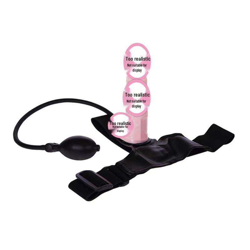 Pilot Women's Wearable Inflatable Simulated Penis Adult Toy