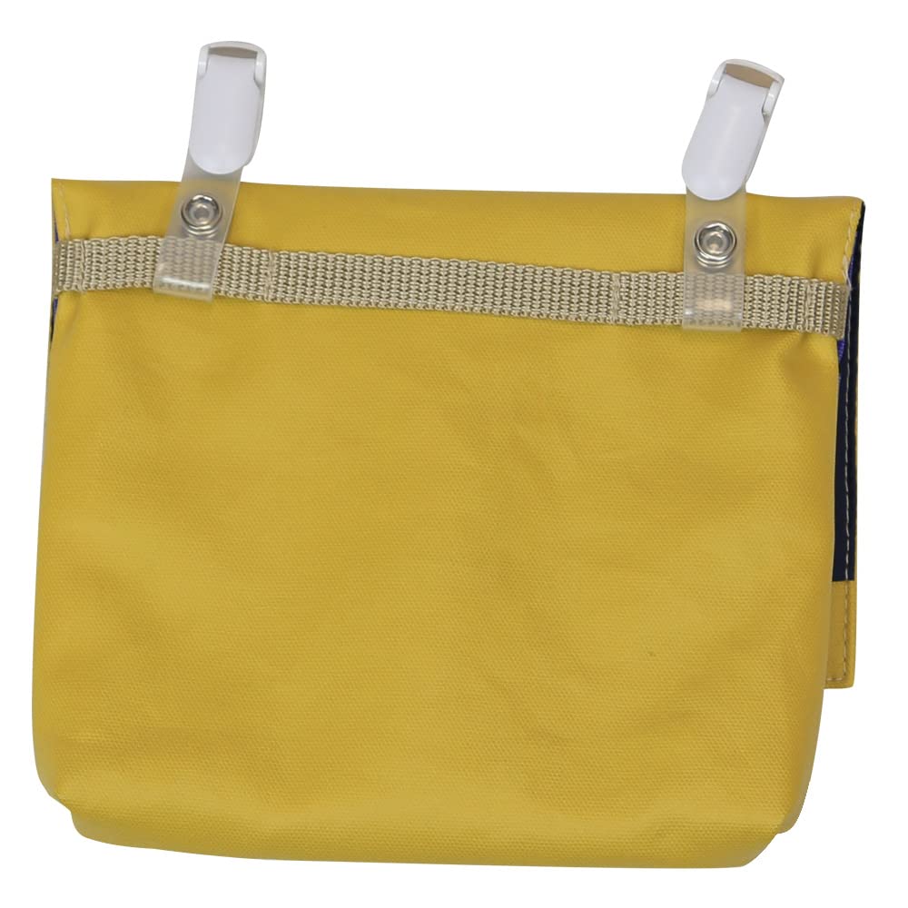 Portable Flower Waist Pocket Smartphone Perfect for Elementary and Made in Japan Pocket, Roll-Up Navy, Pouch, Pouch, Case, School, School, Kids,