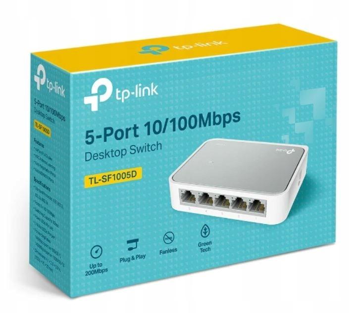 Switch niezarządzalny TP-Link TL-SF1005D 5x10/100Mb