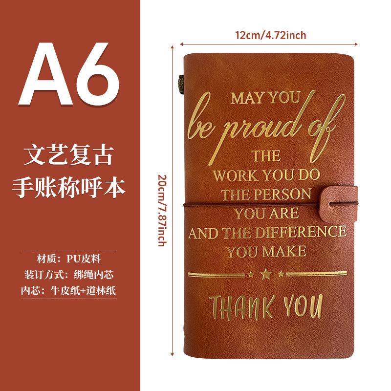 Notebook Customized Handbook TN Stationery Travel Notepad