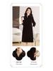 Women's Spring/Autumn Corduroy Long Sleeve Shirt Dress - Slimming, Age-Reducing Fit