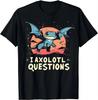 I AXOLOTL QUESTIONGS Children Boy Girl T shirt 2026 New Summer Short Sleeve T-Shirt Cute Style kidS casual SPORTS Tops