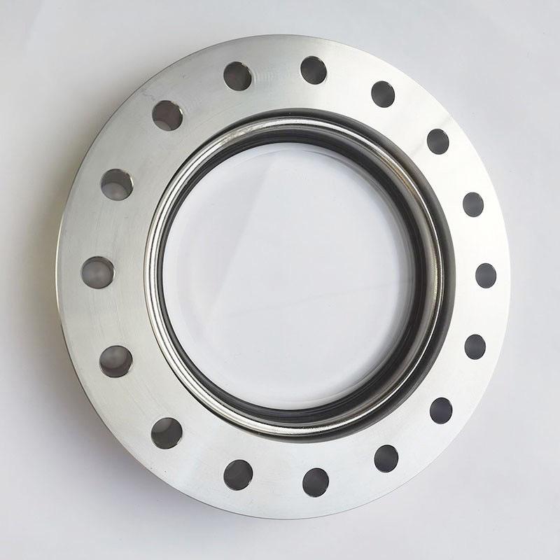 CF Stainless Steel Sight Glass: Borosilicate/Sapphire Observation Window (CF16/CF250)