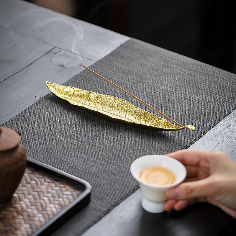 Long Leaf Incense Burner Support Rod Incense Ash Collector Incense Yoga Meditation Room Aromatherapy Burner Accessories