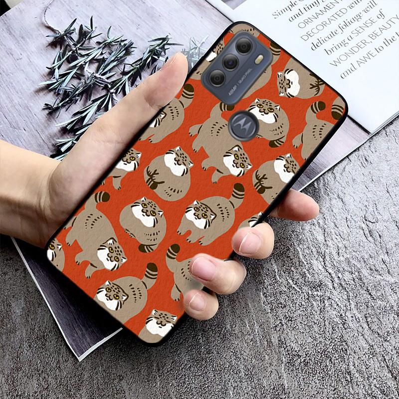 cat art aesthetic Phone Case For Moto G86 G85 G75 G15 G05 G56 G72 G53 G54 G84 G60 G31 G32 G24 G 5G G Play