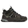 FILA Trek 1S Fabric Synthetic Leather Plush Wear-Resistant Lightweight Mid-Top Casual Shoes Men Casual Shoes Black Gray F12M342125FBW