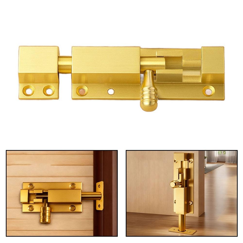 For Secure Stainless Steel Door Lock Bolt with Anti Theft Design and Aluminum Alloy for Enhanced Door and Window Protection
