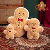 Christmas Plush Toy Doll Pillow Christmas Tree Gingerbread Man Santa Claus Wreath Party Decoration Girl Gift