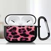 Earphone Cases Cover Case For Airpods 2 3 Pro3 1 4 Pro Pro2 Pink Leopard Print
