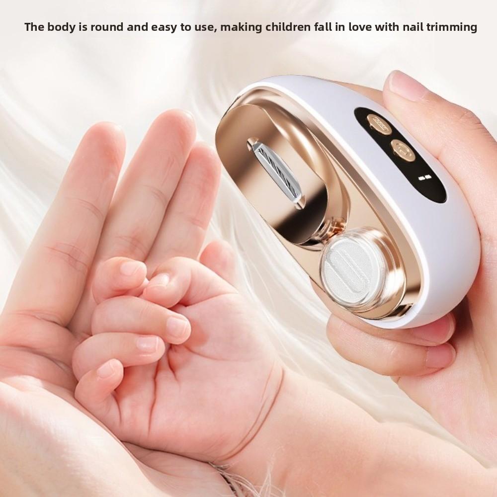 2 In 1 Electric Nail Trimmer With3 Speed Control Electric Nail Clipper  for Adult Nail Care