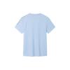 Anta Training Series Letter Logo Print Lightweight Moisture Wicking Breathable Short Sleeve Raglan T-Shirt Women Tops Sky-Blue 962427103-4