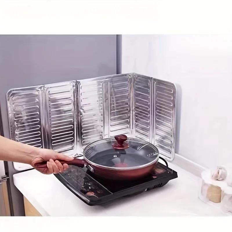 Anti-splash Oil Baffle, Oil Barrier, Kitchen Enclosure, Gas Stove Heat Insulation Products, Stove for Stir-frying Tapa Sarten