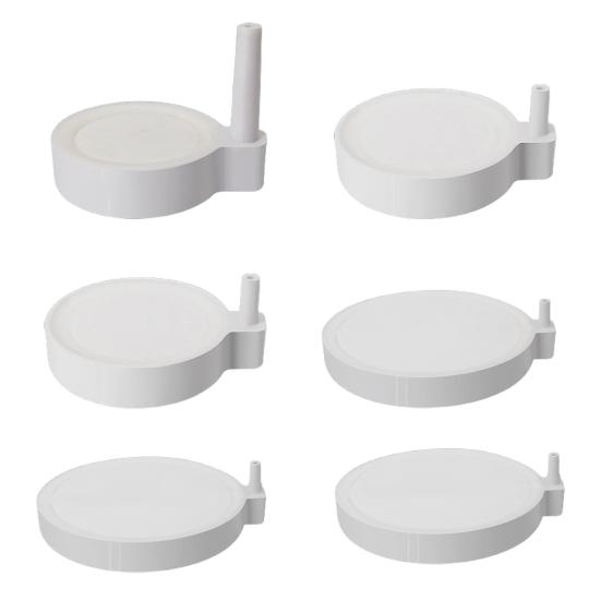 Yousheng Aquarium Air Stone Round Mute High Density Holes 4mm Tube Silent Oxygenation Integrated Hydroponic Fish Tank Oxygen Diffuser Bubble Plate for