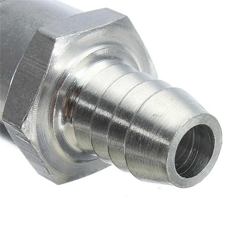 One-way Valve 6/8/10/12/14/16mm Aluminium Alloy Check Valve for Diesel, Petrol, Water Hand Pumps Oil Supply Fittings