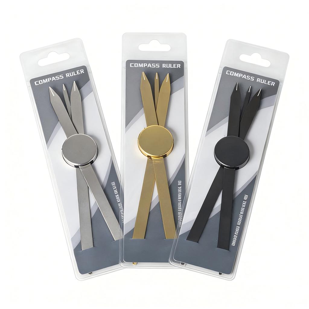 Golden Ratio Eyebrow Compass Microblading Positioning Ruler Precision Measurement Tool Permanent Makeup Brow Design Accessory