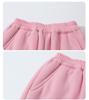 Mädchen Fleecegefütterte Hasen-Sweathose für Frühling & Herbst - Vielseitige, Dicke Winterhose für Babymädchen