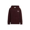 Coach FW23 Letter Pattern Hooded Knit Long Sleeve Sweatshirt Men Sweatshirt Red-Brown CK739-OXB