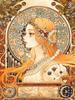 Alphonse Mucha Beauty Style Diamond Painting Kit for Home Decor 5D DIY Full Drill Canvas Oil Painting by Numbers Pictures Art