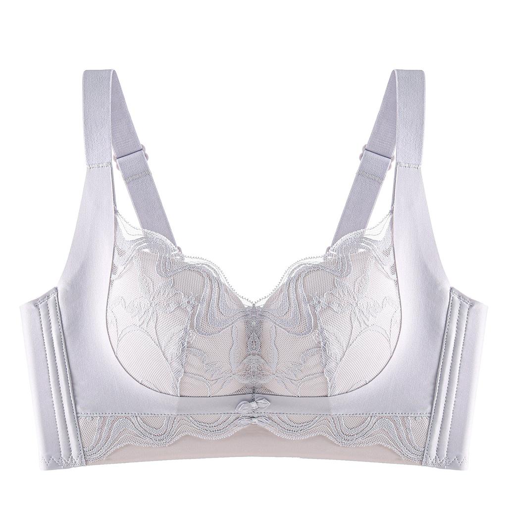 The New Thin Cup Lace Sexy No Steel Ring Bra Gathers and Collects the Universal Paper Cup.