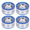 4pcs   Metal Wheel Hub RC Car A Essories Fit for 1Celsius10 RC Crawler 1.9 Inch(Red Black )