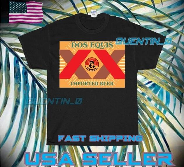 

NEW Shirt DOS EQUIS CERVEZA IMPORTED BEER LOGO T-Shirt FUNNY UNISEX SIZE S-5XL L