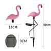 LED Solar Flamingo Garden Light - Outdoor Decorative Stake for Courtyard
