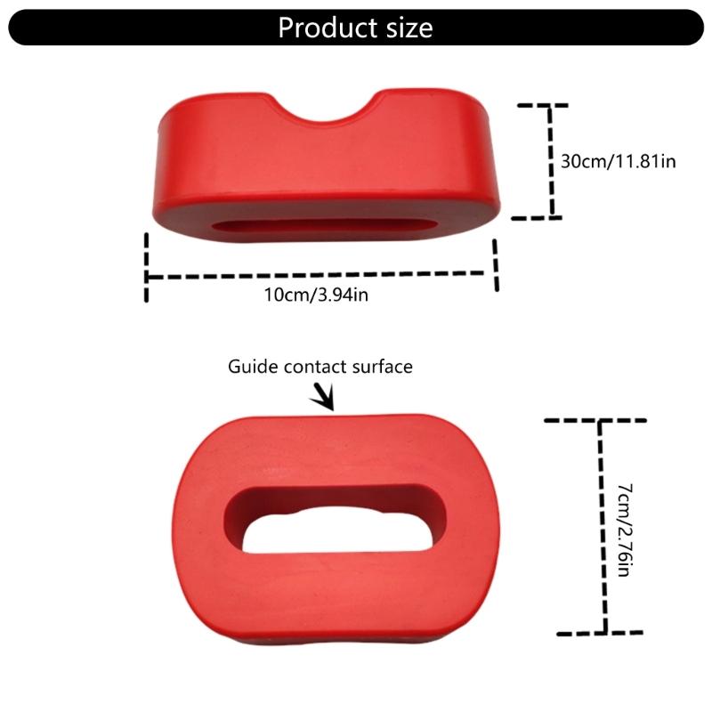 Universal Protector Block Silicone Stopper 9500Lbs or More Winch Guide Winch Protection Cushion Guide Easy Installation