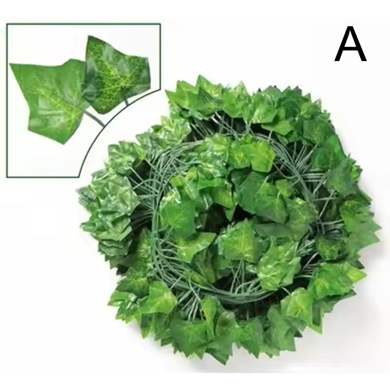 

Artificial Plants Ivy Green Leaf Garland Hanging Fake Plant Vines Creeper For Home Bedroom Wall Wedding Praty Garden Decoration
