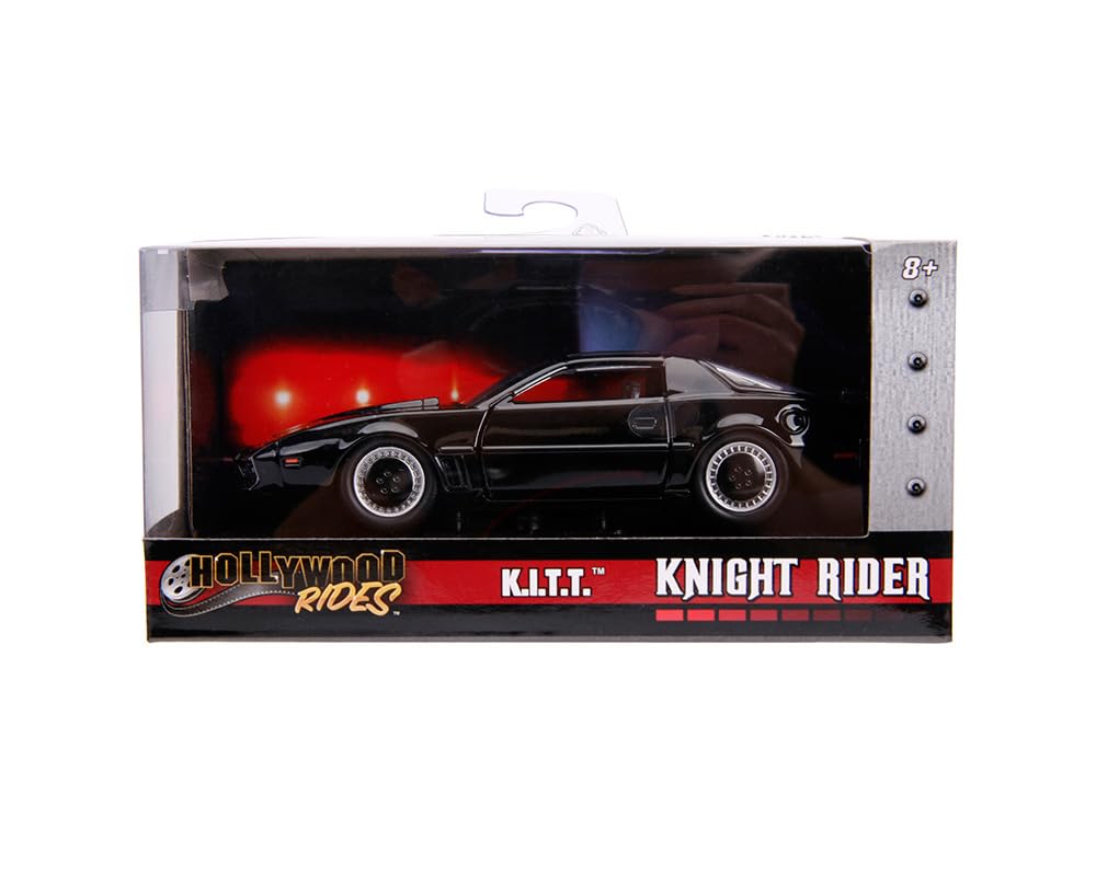 JADA TOYS Pontiac Firebird 1982 Knight Rider Kit Diecast Miniature Car 1/32 [Used]