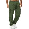 European and American Men's Casual Sports Overalls Outdoor Tactical Climbing Pants Tooling Casual Pants Men