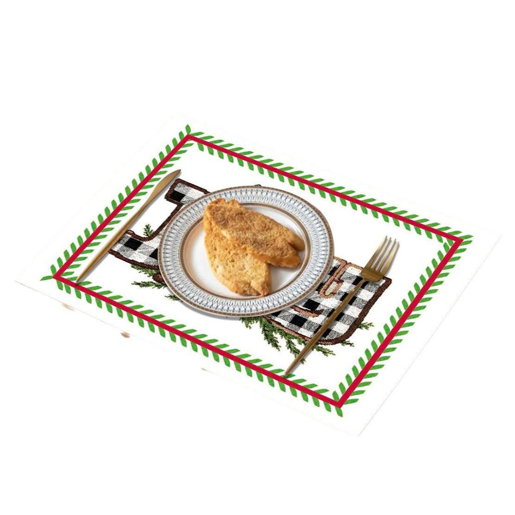 Bestselling Christmas Table Mat: Versatile Heat-Resistant Decorative Placemat