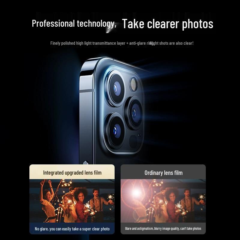 Protector Lentilă Cameră HD Apple 15Plus 14 13ProMax 12 11