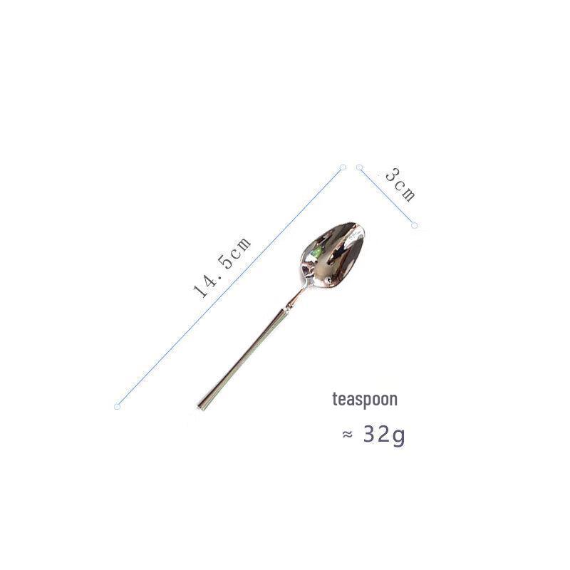 Qiwei Small Waist French Style 304 Stainless Steel Cutlery