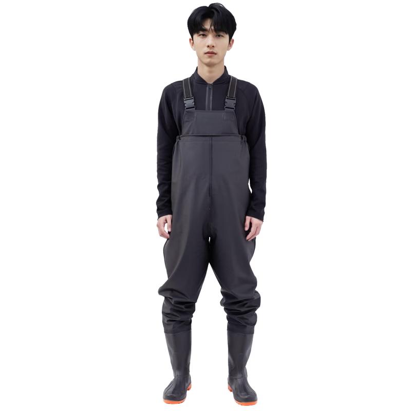 Jinglang Half-Body Thickened Waterproof Fishing Waders